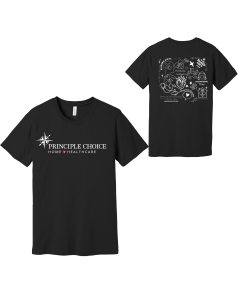 Principle Choice Home Healthcare Black T-Shirt