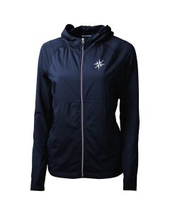 Cutter & Buck - Women's Adapt Eco Knit Hybrid Recycled Full-Zip Jacket