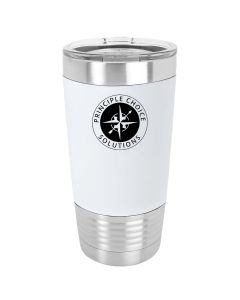 Polar Camel 20 oz. Tumbler with Silicone Grip and Slider Lid